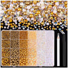 Flatback Pearls and Rhinestones Craft Kit – 14,000 Pieces, Mixed Sizes & Colors