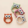 Owl Silicone Baby Teether with Rattle