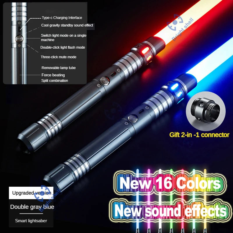 RGB Color-Changing Lightsaber with Sound Effects