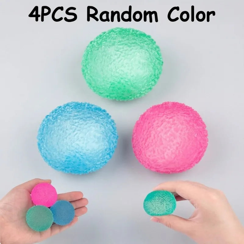 Textured Stress Ball – Slow-Rising Sensory Fidget Toy for Stress Relief