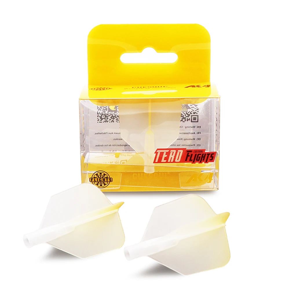 Graduated Color Dart Flights – Big Wing Shape