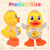 Interactive Dancing Duck Toy with Music and Lights