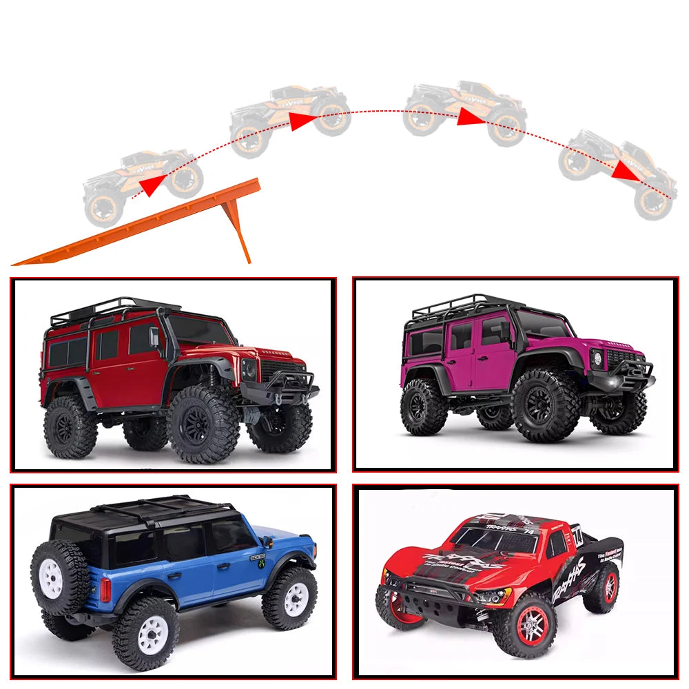 Durable RC Car Jump Ramp Stunt Playset