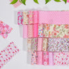Pre-Cut Pink Cotton Jelly Rolls for Quilting & DIY Sewing