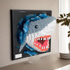 3D Mosaic Art Building Block Set — Shark, Eagle & Parrot Designs