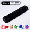 100-Piece Chenille Stem Pipe Cleaners for Crafts & Decor