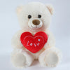 Cute Bow Tie Plush Bear Teddy with Colorful Design