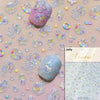 Ocean-Inspired Nail Art Sticker Set