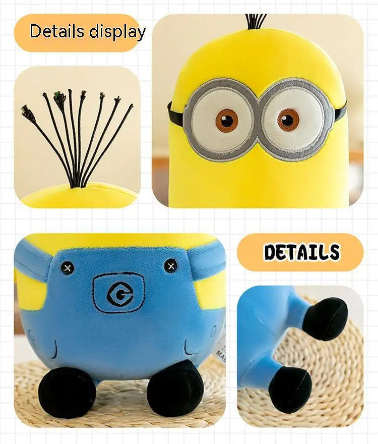 Minions Bob and Stuart Plush Dolls – Soft Movie Collectible Toys