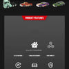 Diecast Metal Container Truck with Trailer – Pull-Back Action