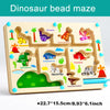 Magnetic Color Sorting Maze Wooden Puzzle Board for Toddlers