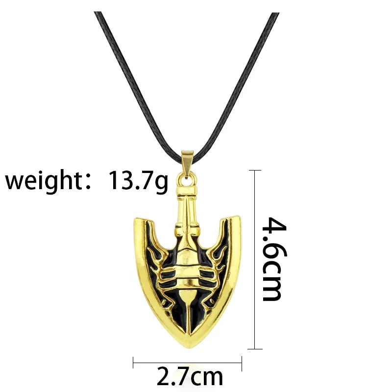 JoJo's Bizarre Adventure Red Stone of Aja Pendant Necklace