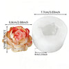 Reusable Rose Silicone Mold with Realistic Layered Petals