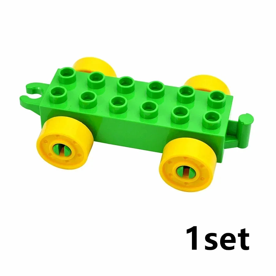 Large Building Blocks Traffic Series Vehicles Set