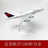 Diecast Metal Boeing Aircraft Model – 16 cm Collectible Display Piece