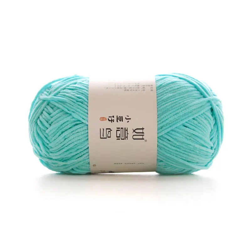 Soft Chenille Yarn for Crochet and Knitting