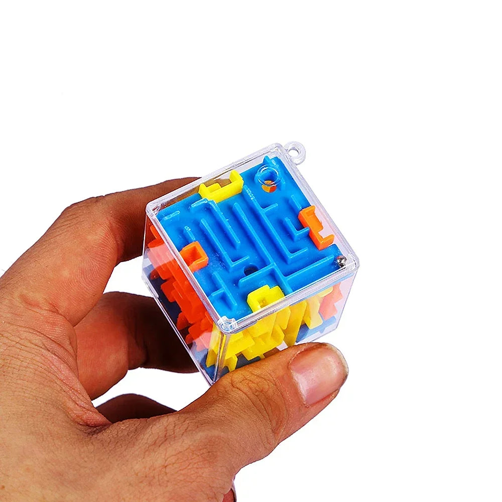 Mini 3D Maze Cube Puzzle