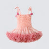 Children's Princess Tutu Dress with Ruffled Ball Gown Design