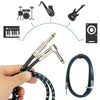 6.35mm Instrument Cable for Guitar & Bass – Flexible, Noise-Isolated 1.5m to 10m