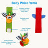 Baby Wrist Rattles and Foot Finder Socks Set