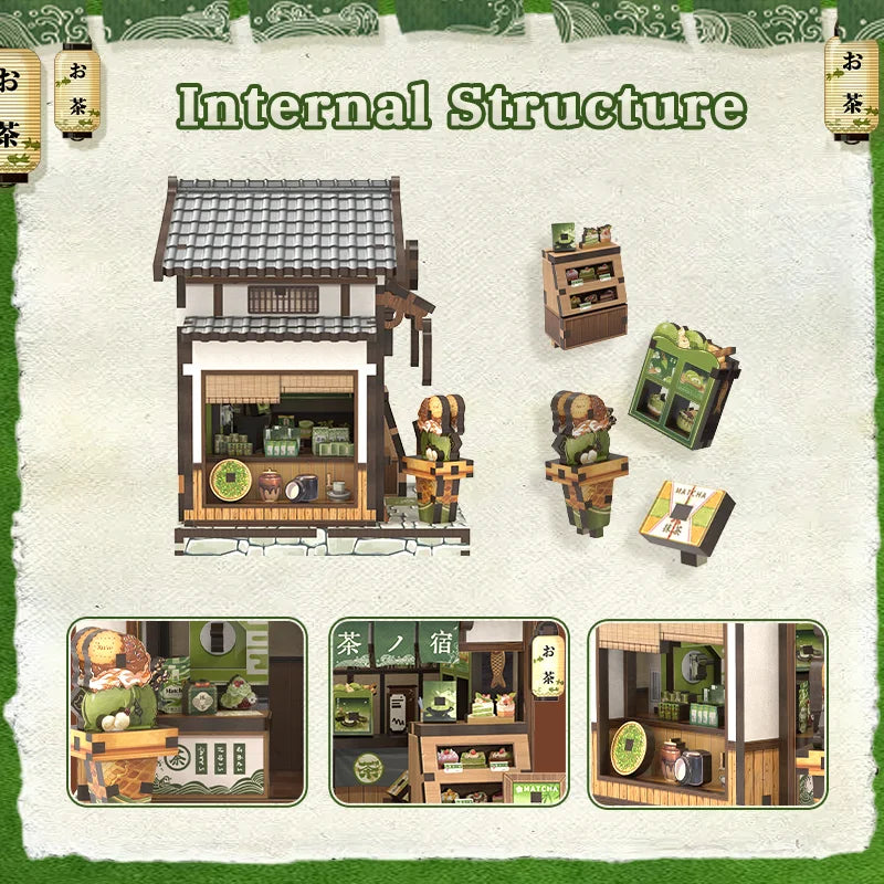 Japanese Mini Store Book Nook DIY Kit