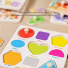 Wooden Fish Puzzle Toy for Kids – Montessori Learning & Parent-Child Fun