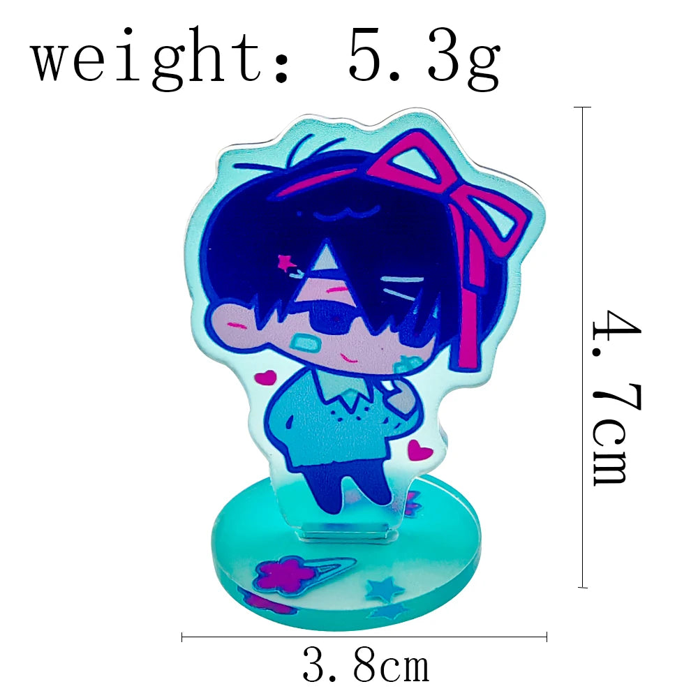 Cartoon Alien Stage Ivan & Till Acrylic Keychain