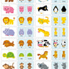 Montessori Wooden Animal Puzzle Set with Storage Box