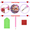 DIY Diamond Art Coaster Set for Christmas & More