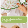 Waterproof Adjustable Baby Bib with Catch Pocket