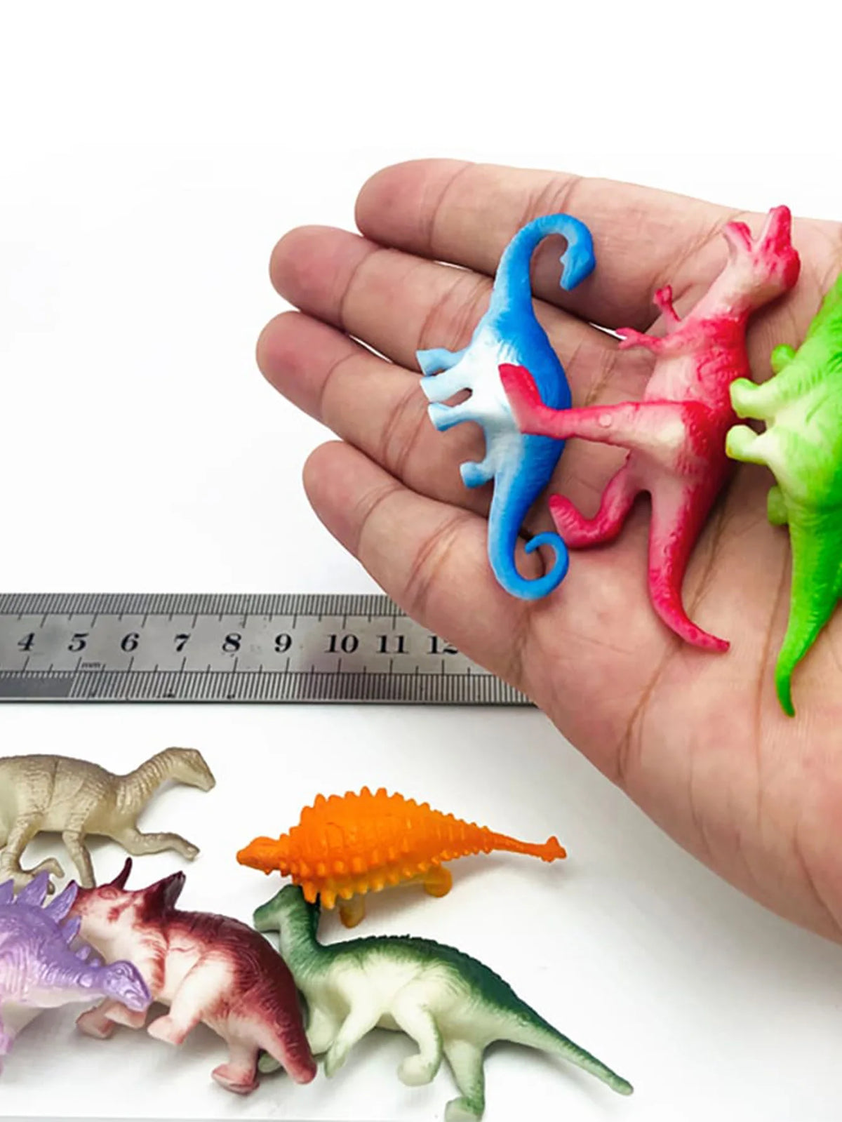 10-Piece Mini Dinosaur Figure Set for Kids and Collectors