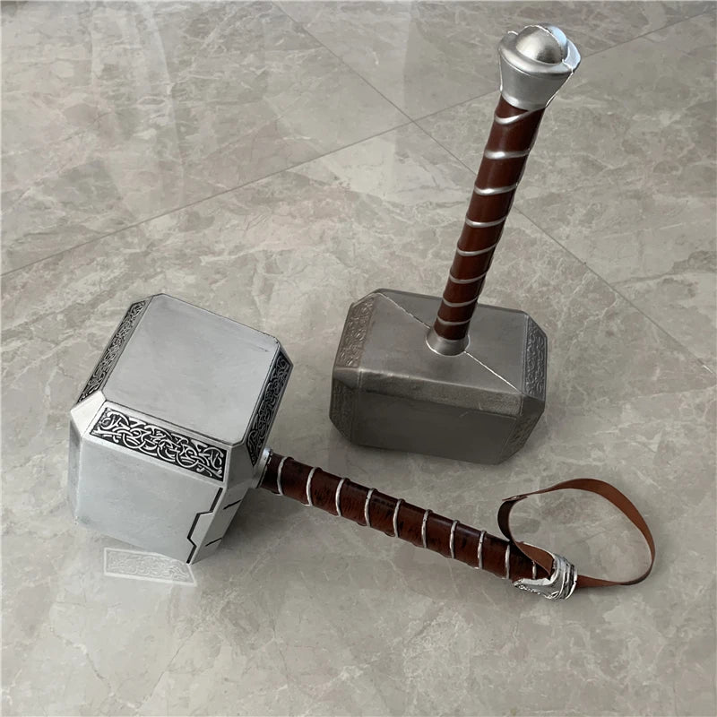Thor-Inspired Rubber Hammer Costume Prop