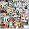A collection of funny meme stickers featuring various text and graphics for laptops, skateboards, and more