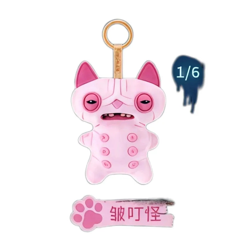 Fuggler Alley Cats Series Plush Keychain Blind Box