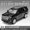 Black 1/32 scale diecast model of a Cadillac Escalade SUV