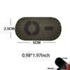 Blood Type Tactical Patches with Glow-in-the-Dark Design
