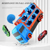 Folding Car Transporter Truck with Racing Track