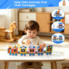 Montessori Busy Board Giraffe Activity Book for Toddlers