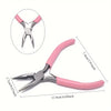 Jewelry Making Pliers Set - Flat, Round, and Diagonal Nose