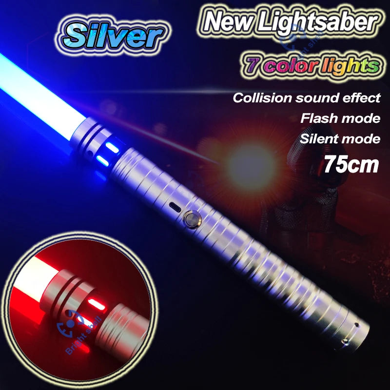 RGB Color-Changing Lightsaber with Sound Effects