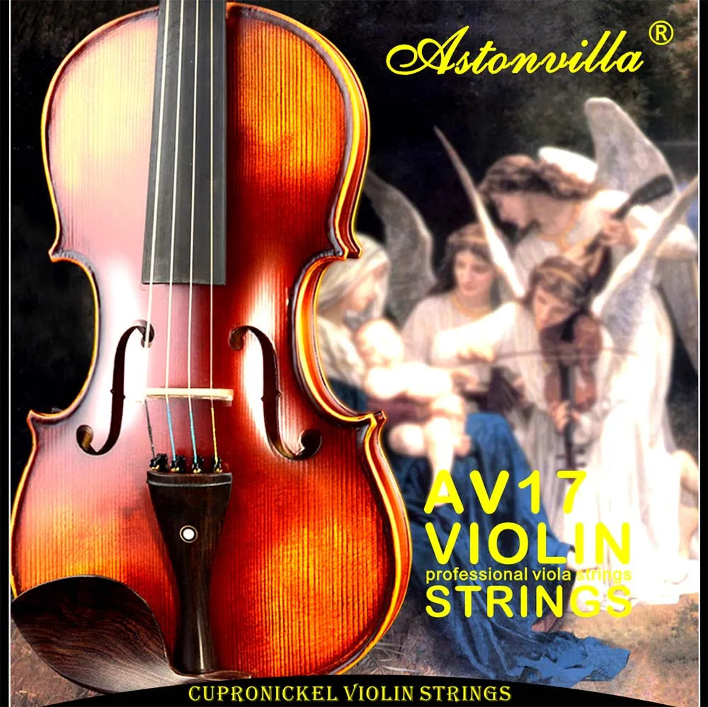 Professional Nickel-Silver Wound Violin String Set