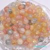 Gradient Glass Cracked Beads for Jewelry Making