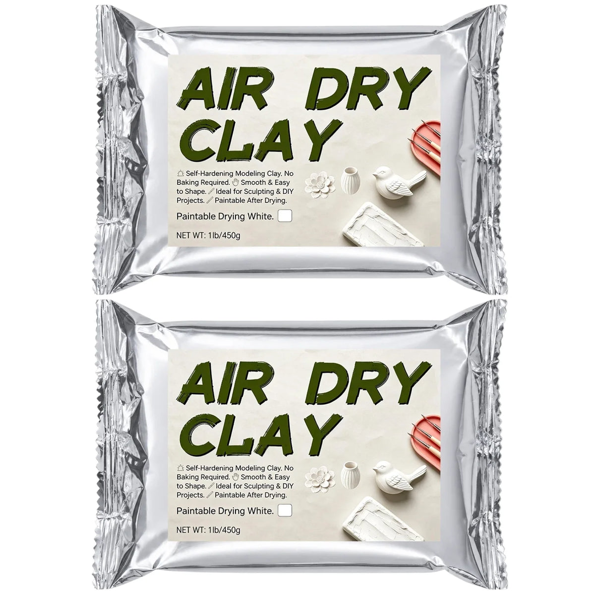 Premium Air-Dry Clay for Detailed Sculpting and Miniatures