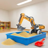 Alloy & Plastic Remote Control Excavator Engineering Toy