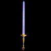 Purple Telescopic Rumi Sword Cosplay Prop