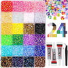 40-Color Resin Jelly Flatback Rhinestones Kit for Crafts & Nail Art