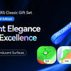 GAN330 10 Years Classic Gift Set featuring transparent elegance glowing excellence and all-frosted translucent surfaces