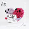 Handmade Crochet Emotional Support Cat Ornament