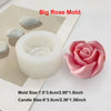 3D Peony Flower Silicone Mold for Candle, Resin & Soap Making