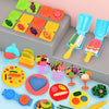 3-in-1 Clay Playset - Cake, Ice Cream & Noodle Maker for Kids
